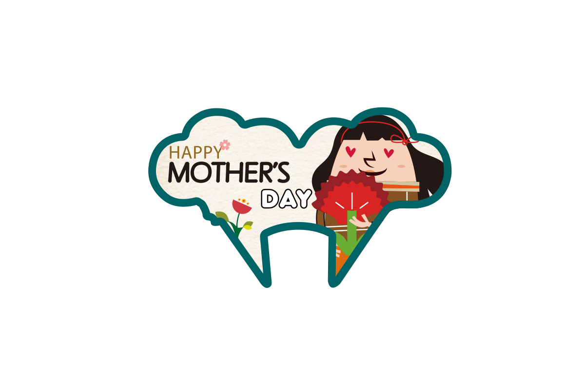 康乃馨 Happy Mothers Day AS990013 蛋糕插牌