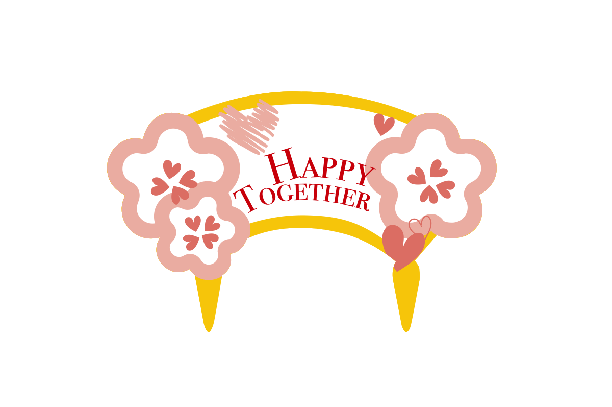 櫻花Happy Together AS990083 蛋糕插牌