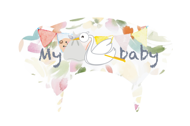 My baby送子鳥 AS990090 蛋糕插牌